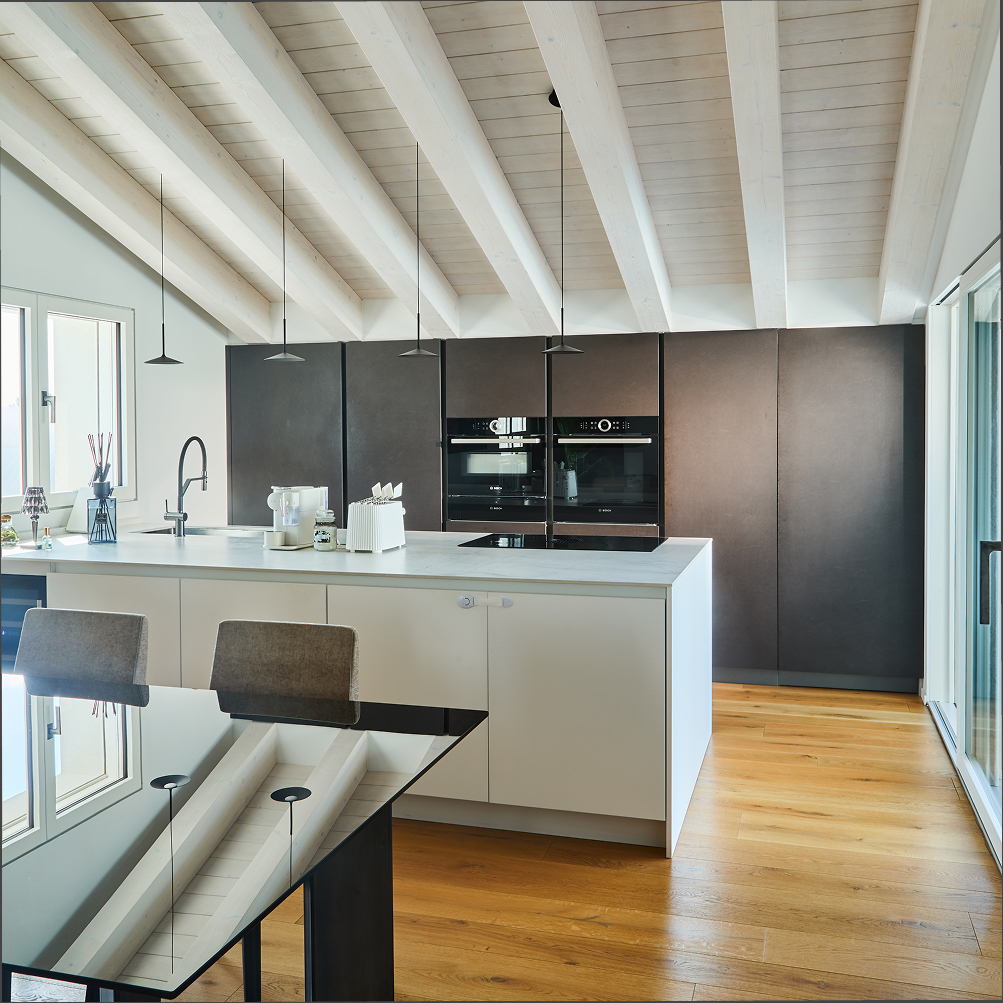 Dettaglio cucina artigianale Loft 195